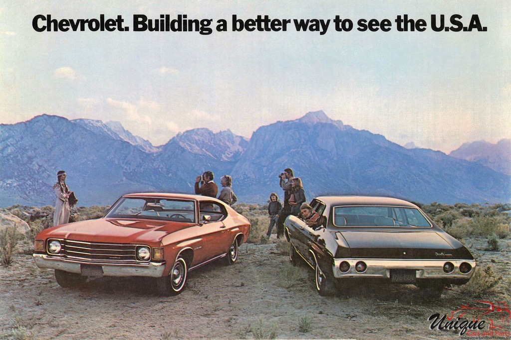 1972 Chevrolet Postcards Page 3